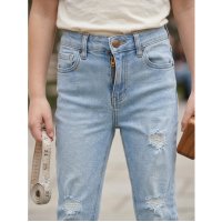 CAX92: Girls Skinny High Rise Jeans (9-16 Years)
